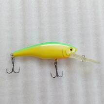 美品 シマノ スコーピオン ダイビングシャッド DS-75A #ライムチャート　SHIMANO Scorpion DIVING-SHAD　村田基_画像2