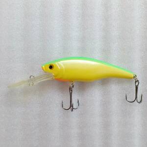 美品 シマノ スコーピオン ダイビングシャッド DS-75A #ライムチャート　SHIMANO Scorpion DIVING-SHAD　村田基