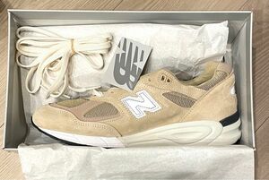 Kith × New Balance 990V2 Tan ニューバランス　ベージュ　990 991 992 993 ジョウンド