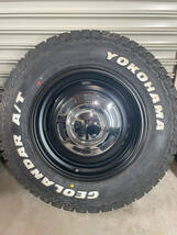 Motor Farm SONORAN マットブラック 16×5.5J/5H +20 ヨコハマ ジオランダー A/T G015 185/85R16_画像2