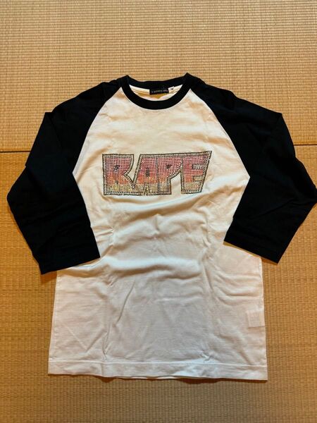 BAPE ラグラン7部Tシャツ ラインストーン M レア ape