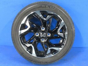 N-BOX カスタム JF3 JF4 ターボ 純正 15インチ 4.5J +45 PCD100 4穴 165/55R15 75V タイヤ ホイール 1本 エヌボックス (g090081)