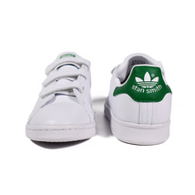 ■新品■adidas アディダス PRIMEGREEN レースレス モデル スタンスミス STAN SMITH CF■27.0cm■ベルクロ ■ホワイト/グリーン■FX5509_画像5