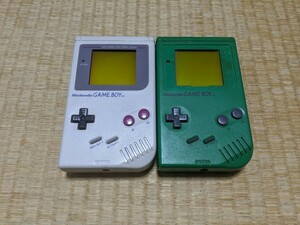 初代ゲームボーイ　２台　ジャンク扱い