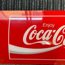 ステッカー 看板 Cola Coca コカ コーラ アンティーク　プラスチック看板_画像4