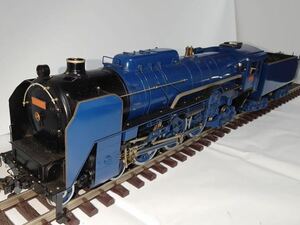 C62 1 number gauge steam locomotiv Live steam railroad model ton da- alcohol .. model locomotive 