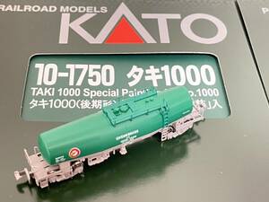 KATO カトー タキ 1000 後期型 1000 号記念塗装 タキ 1000 1006 番 単品 特別企画品 品番 10-1750 10両セット より単品バラシ