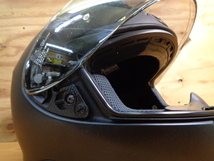 ★格安売切★SHOEI バイク用ヘルメット フルフェイス Z-7 XXLサイズ 製造年2014年 マッドブラック シールド ショーエイ オンロード 日本製_画像6
