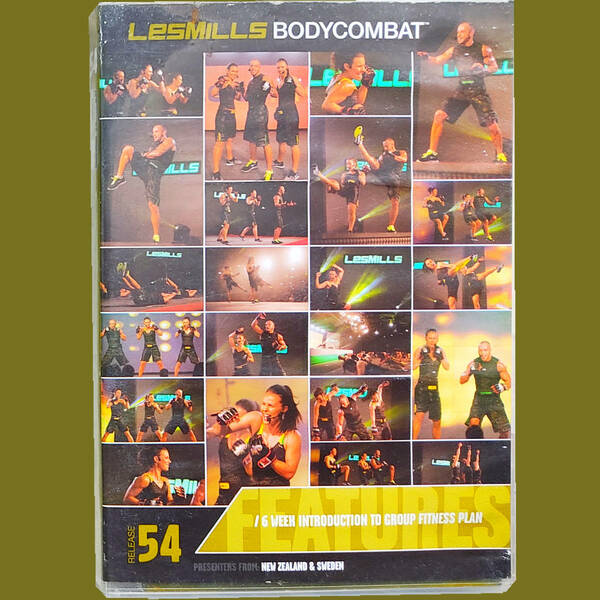 ボディコンバット 54 CD DVD LESMILLS BODYCOMBAT レスミルズ