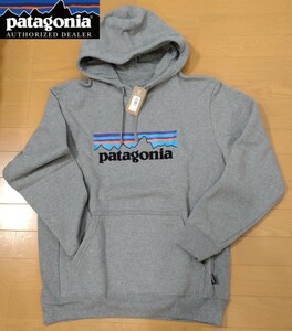 【新品未使用】Patagonia/パタゴニア/P-6 ロゴ アップライザル フーディM 39622