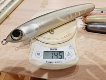 中古美品！レア！ビッグサイズ！ガストン　ツナペン　約250mm 133g～145g 5本セット！　GT マグロ　ヒラマサ　_画像10