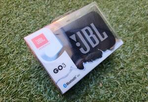 【送料込み】JBL GO3 Bluetoothスピーカー USB /IP67防塵防水/パッシブラジエーター搭載/ポータブル/ブラック