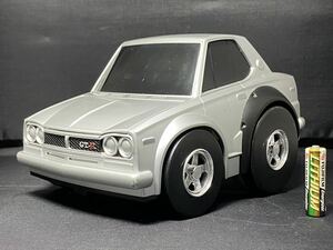 ジャンボチョロＱ　NISSAN SKYLINE GT-R KPGC10 80' タカラ TAKARA （タカラトミー TAKARATOMY）チョロキュー スカイライン GTR 中古車