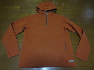 ｐａｔａｇｏｎｉａ　ＭＡＤＥ　ＩＮ　ＵＳＡ　パタゴニア　長袖　ハーフＺＩＰニットセーターカットソー　ジャケット　Ｍ　オレンジ系