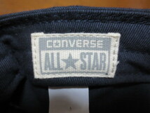 未使用品　ＣＯＮＶＥＲＳＥ　ＡＬＬ☆ＳＴＡＲ　コンバース　ししゅうロゴ入り　ベースボールキャップ　Ｎａｖｙ　ＯＡＦＡ_画像7