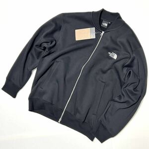 XXL 新品 ノースフェイス 裏地 フリース ボンバー スウェット 黒 Bomber Sweat ボンバー ジャケット ジップアップ トレーナー ブルゾン