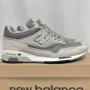 28cm новый товар New balance Англия производства M1500 PGL серый бежевый NEW BALANCE MADE IN ENGLAND Британия производства USA10 NewBalance 1500 1500PGL