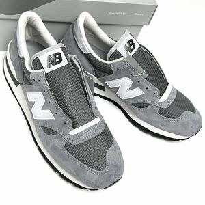 27cm 新品 ニューバランス USA製 990 アメリカ製 NEWBALANCE グレー MADE IN USA 米国製 USA9 ビブラムソール 990GR1 9060 1500 920 990