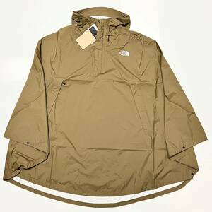 M North Face access rain poncho beige rainwear cape tea tongue ACCESS Poncho access poncho RAIN rainwear Kappa 