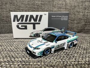 MINI GT 1/64 490 Nissan LB-Super Silhouetto S15 SILVIA Auto Finesse 