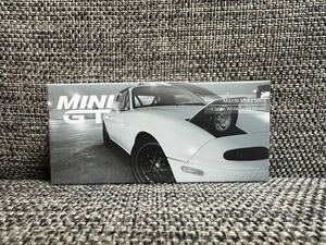 MINI GT 1/64 マツダ ミアータ MX-5 チューニングバージョン クラシックホワイト MGT00270-L 台湾限定 Mazda Miata ロードスター ユーノス