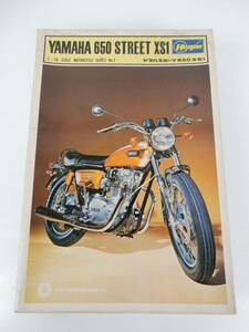 【Hasegawa】 ハセガワ 1/10 YAMAHA 650 STREET XS1 ヤマハスポーツ 650 XS1 未組立 中古品 JUNK 現状渡し 一切返品不可で！