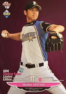 BBM 大谷翔平 2013 ルーキー カード 1st スタジアムイベント配布