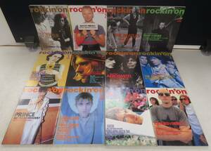 I00009853/●雑誌x12/「ロッキング・オン・rockin'on Vol.23 1994 1月～12月号、カート・コバーン、Prince、Led Zeppelin、Beatles、R