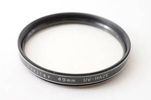 Vivitar 49mm UV-HAZE カメラ レンズ フィルター @2771