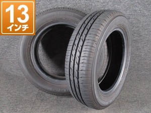 ■ ECOFINE エコファイン 155/65R13 73S サマータイヤ2本セット 製造2022年 【 Y10-18 】