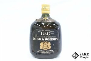 ◇注目! ニッカ ウイスキー G&G 黒瓶 特級 760ml 43% ジャパニーズ