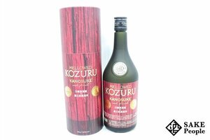 ★1円～ メローコヅル 嘉之助 カスクフィニッシュ 2023 日置蒸溜蔵×嘉之助蒸溜所 700ml 41度 箱付き 小正醸造 鹿児島県 米焼酎