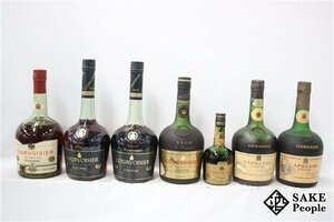 ◆1円～ ブランデー7本セット クルボアジェ VSOP 160ml クルボアジェ VSOP 700ml クルボアジェ スリースター ラックス 700ml 等