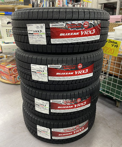 新品■BRIDGESTONE BLIZZAK VRX3 17インチ タイヤ４本 205/50R17 93Q XL 2023年(43週) ブリヂストン ブリザック スタッドレス 札幌市 西区