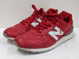 NEW BALANCE/ニューバランス/MRL996LR/限定/TEAM RED/チームレッド/ローカットレザースニーカー/靴/SIZE 27.0cm