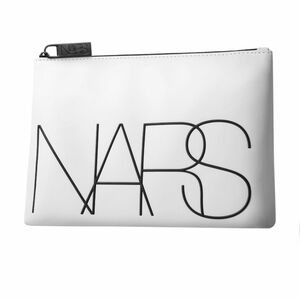 送料無料 新品 NARS ホワイトポーチ ホリデーシーズン ノベルティ ナーズ ポーチ 非売品