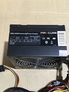 【中古】NIRA SL-8500BTX 550W 電源ユニット 電源テスターにて電圧確認済み　中古品 A2