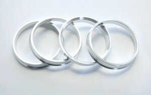 ☆ Кованое ☆ алюминиевое ковеное кольцо кольца кольца по осадке 66 ⇒ 60,1 миллиметра набор (1 единица) ⑯