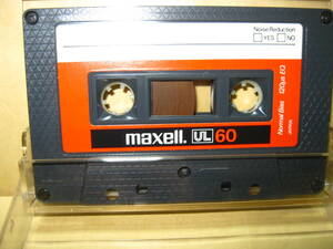使用済み　中古　　カセットテープ　 日立Maxell　LN60　Type1　ノーマル　60分　1本　爪あり　No217