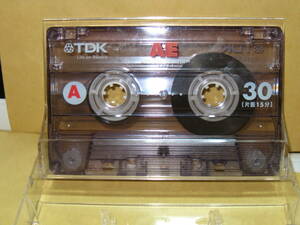 使用済み　中古　　カセットテープ　TDK AE1320　Type1　ノーマル　120分　1本　片方爪あり　No203