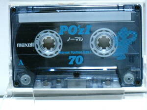 使用済み　中古　　カセットテープ　 日立Maxell　PO'z1　Type1 ノーマル　70分　1本　爪あり　No308
