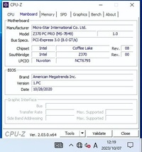 MSI Z370 PC PRO LGA1151 ATXマザーボード 5枚セット 検:z390 h370_画像2