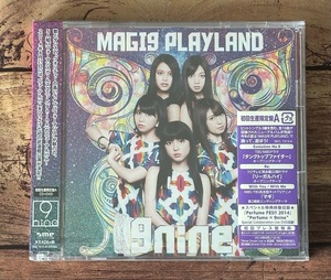 ★新品未開封 初回生産限定盤A CD+DVD「MAGI9 PLAYLAND」9nine（Perfume FES!! 2014 西脇姉妹共演 収録）