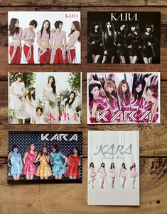 ★「KARA トレカ 6枚セット」ギュリ ハラ スンヨン ニコル ジヨン K-POP KAMILIA