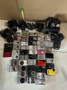 デジタルカメラ SONY /FUJIFILM/ Panasonic/Canon/OLYMPUS/CASIO/Nikon 他色々計56台 ジャンク