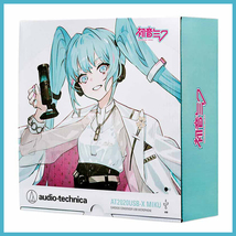 新品 未開封 AT2020USB-X MIKU 初音ミク オーディオテクニカ audio-techinica コンデンサー USBマイクロホン ゲーミング マイク_画像1