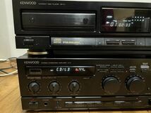 Kenwood 7j コンポ　DP-7J A-7J CD デッキ　ジャンク_画像2