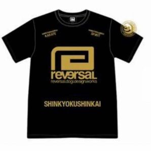 【新品】リバーサル 新極真　GOLD BIG MARK COTTON TEE