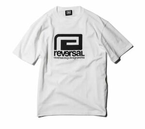 【新品】リバーサル　reversal BIG MARK COTTON TEE 白