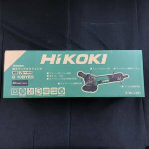 sb8320 送料無料！未使用品 HIKOKI ハイコーキ 100mm 電子ディスクグラインダ ブレーキ付き G 10BYE2 2023.10製造